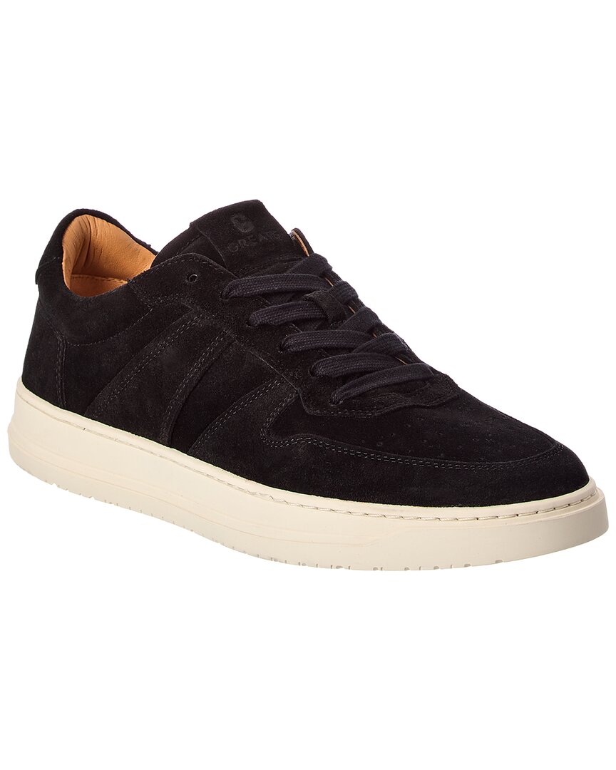 Greats Ironside Suede Sneaker In Black