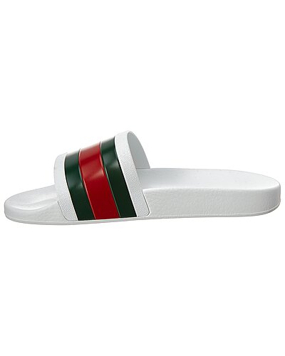 Web Rubber Slide Sandal
