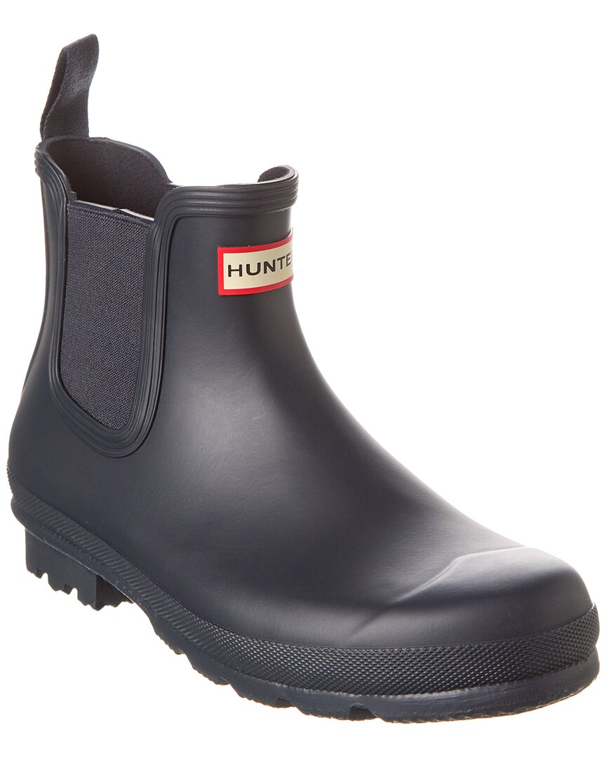 Hunter Original Chelsea Boot In Blue