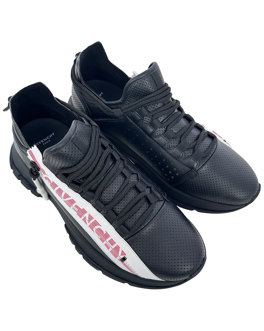 Pre-owned Givenchy Men's Leather Spectre Perforated Sneaker (authentic Pre-loved)
