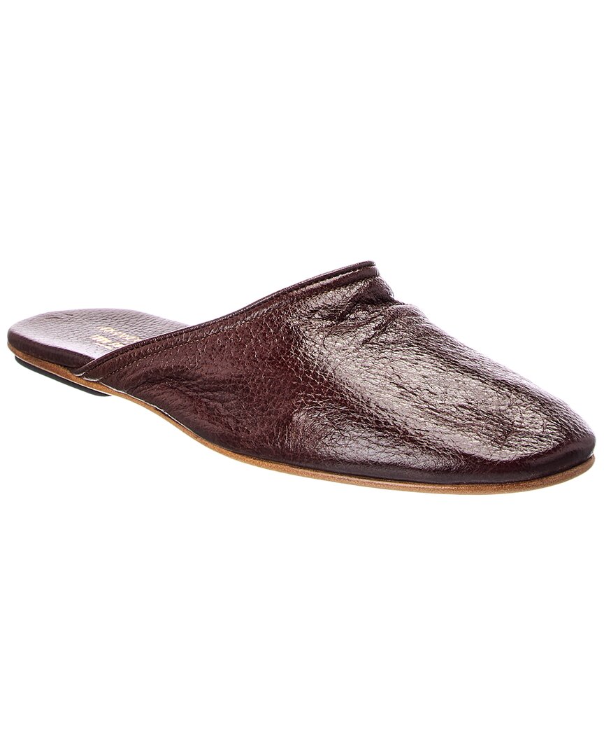 Todd Snyder X Armando Cabral Leather Slipper In Brown