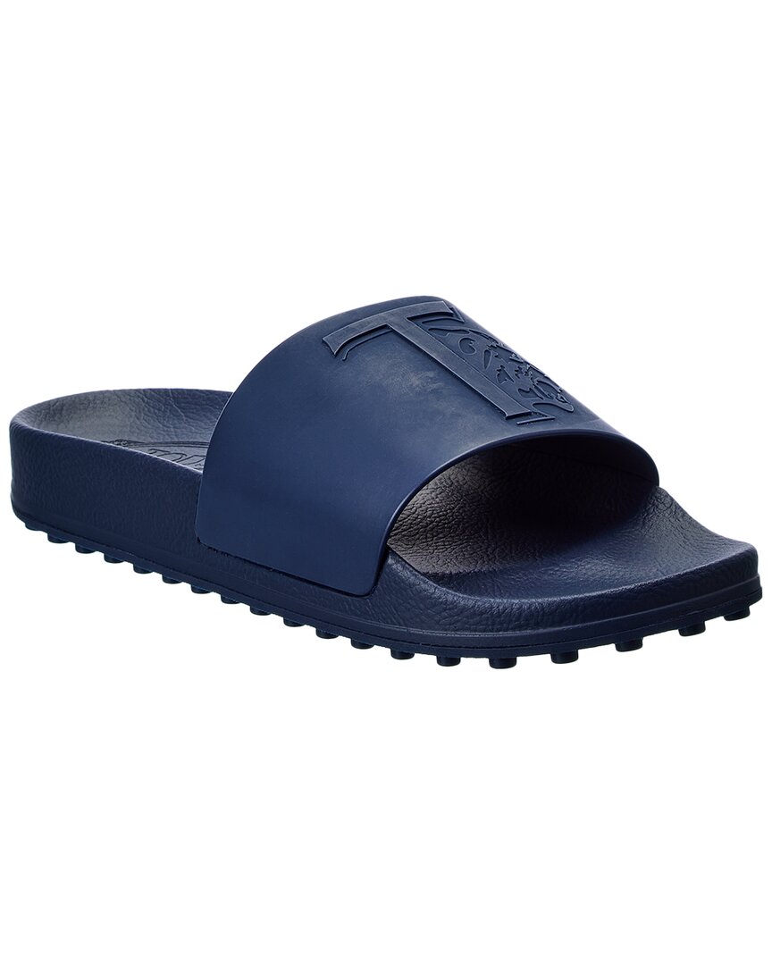 Tod's Rubber Slide In Blue