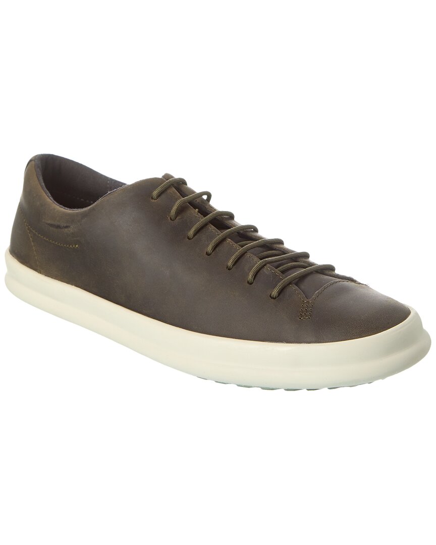 Camper Chasis Leather Sneaker In Green