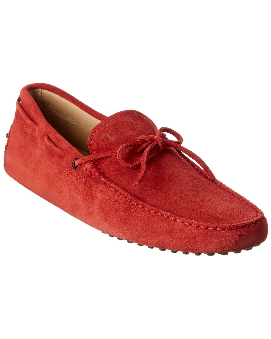 Tod's Gommino Suede Driver Loafers