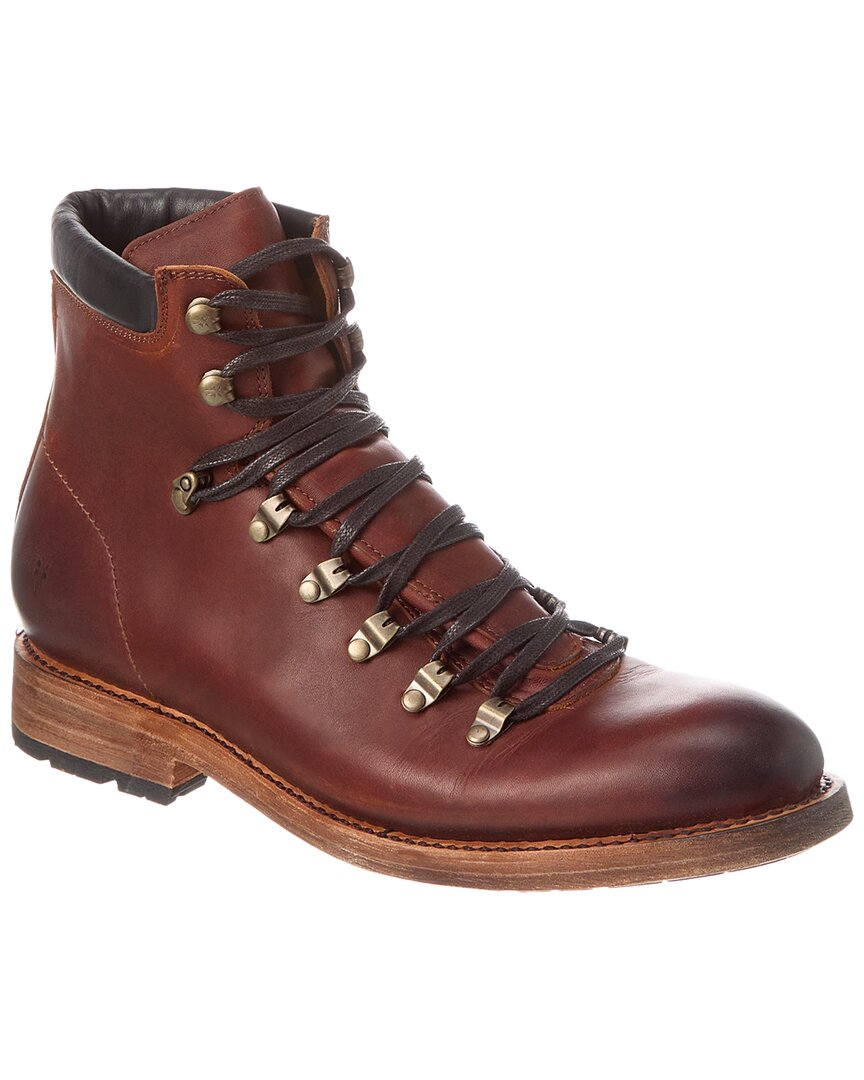 Frye Bowery Leather Hiker Boot In Brown