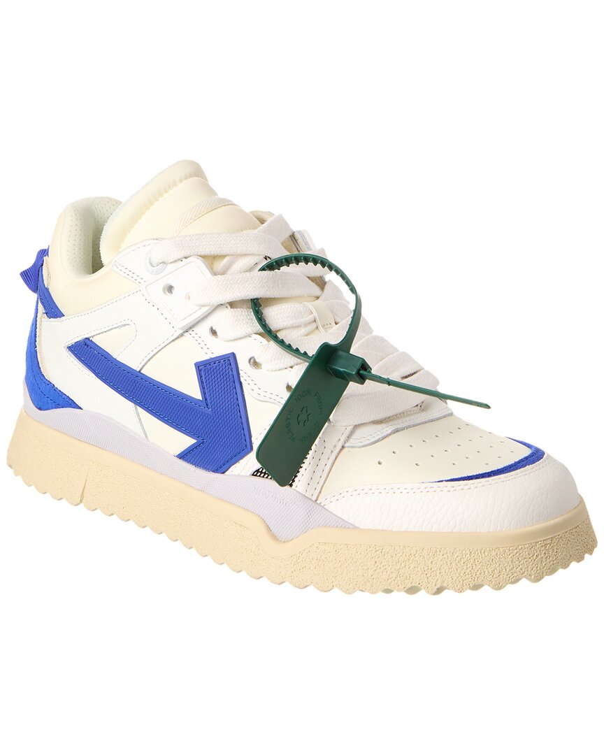 Shop Off-white ™ Midtop Sponge Leather Sneaker