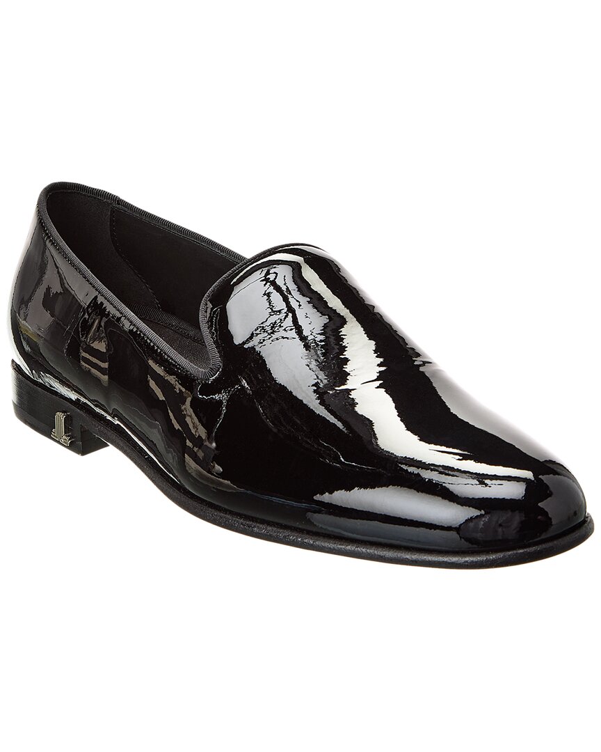 Lanvin Tailor Patent Loafer In Black