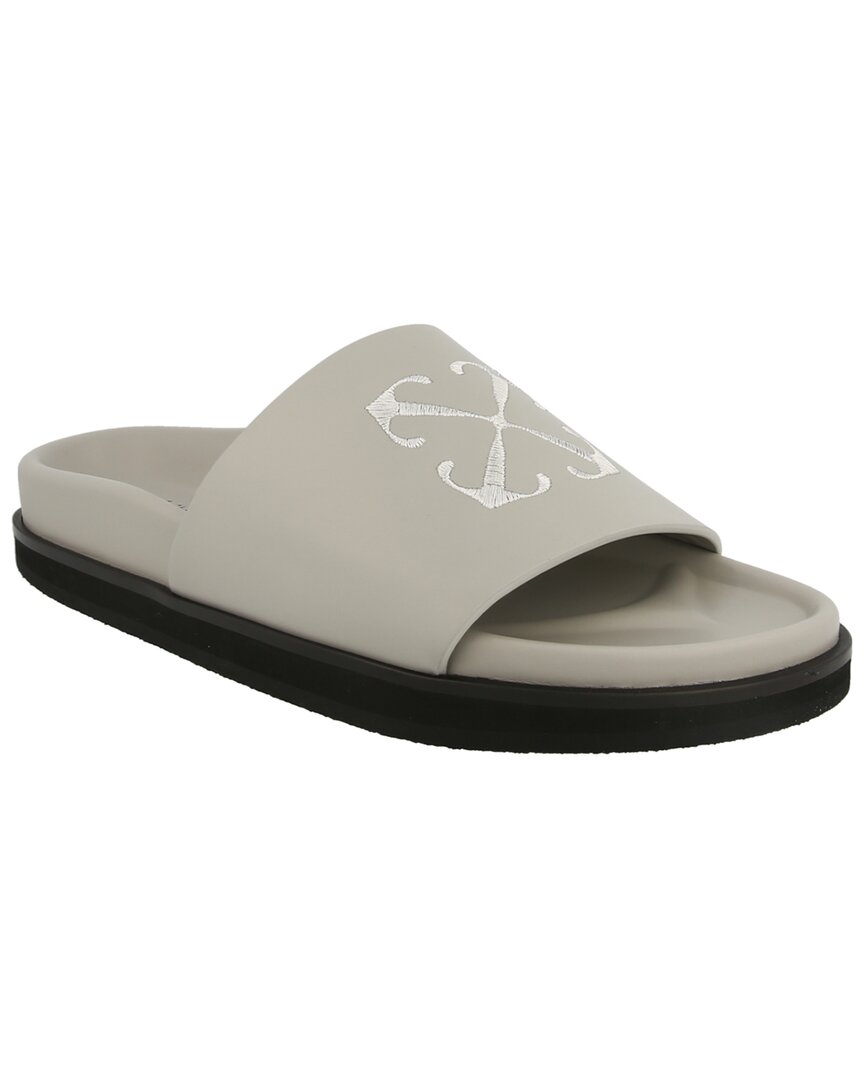 Shop Off-white ™ Pool Time Leather Sandal