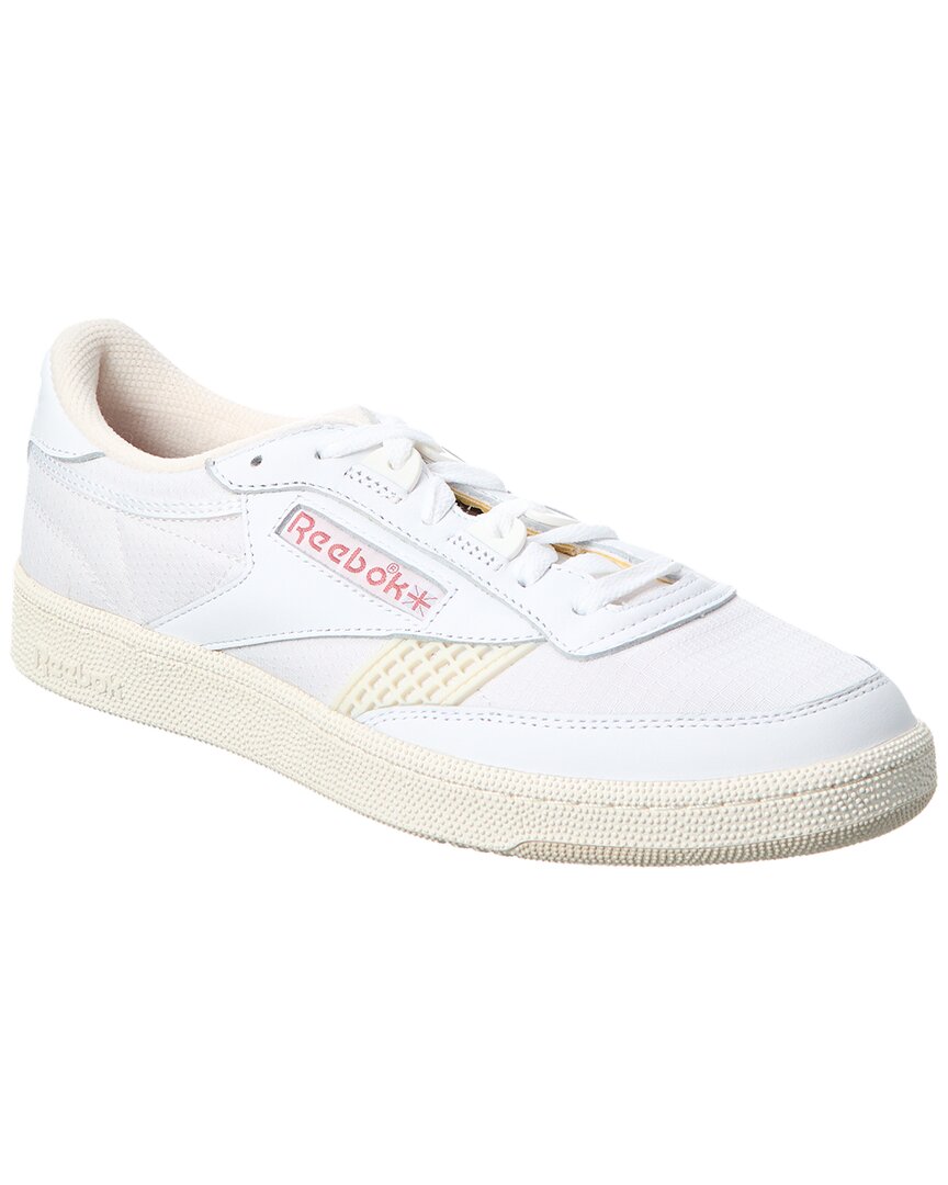 Reebok Club C 85 Vintage Canvas & Leather Sneaker In White