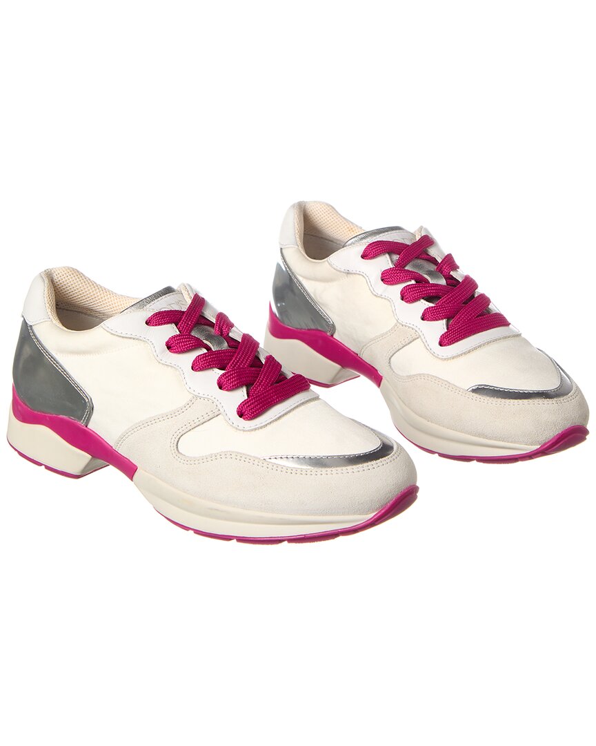 Tod's Tods Leather Sneaker (authentic ) In Pink