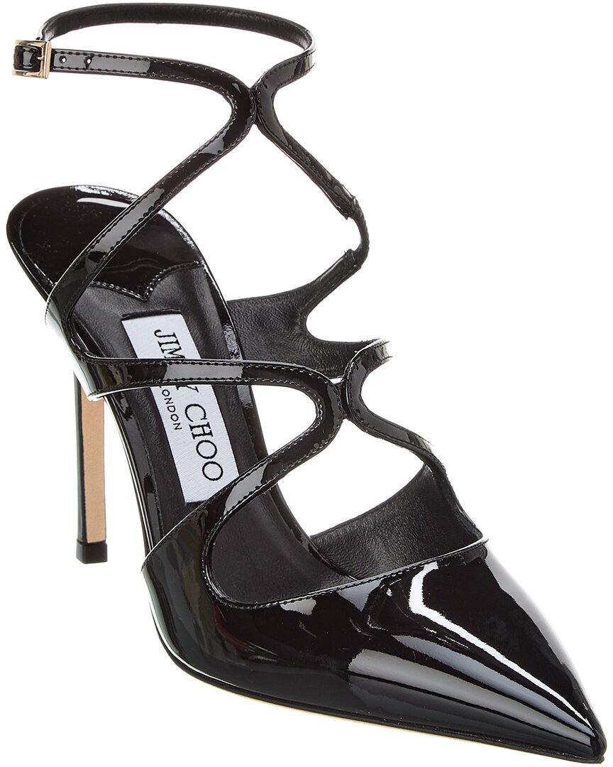 Лакированные туфли-лодочки Jimmy Choo Azia 95 женские черные 36