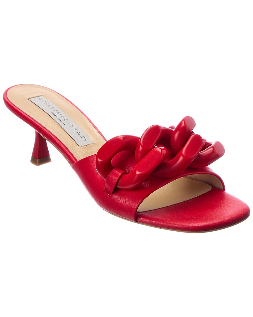 Stella Mccartney Falabella Sandal In Red