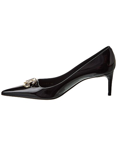 DG Logo Leather Pump