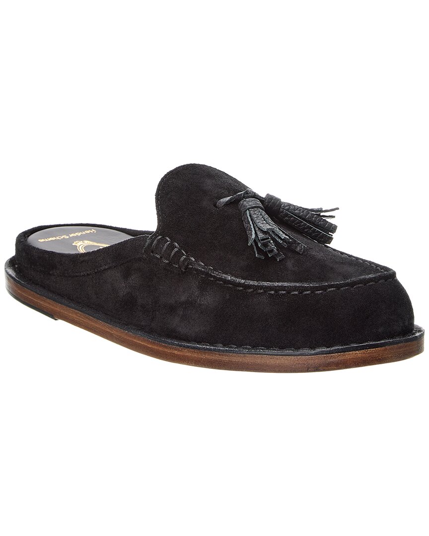 Tod's Leather Mule In Blue