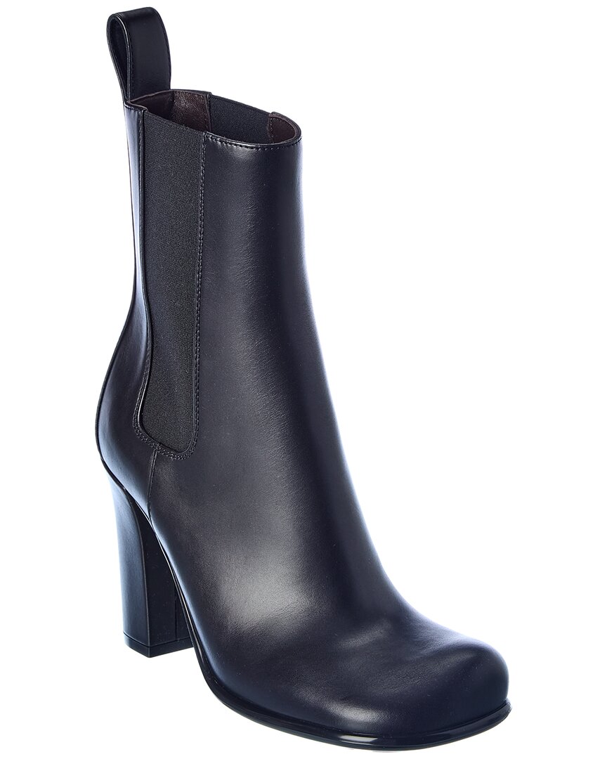 Bottega Veneta Storm Leather Boot In Black