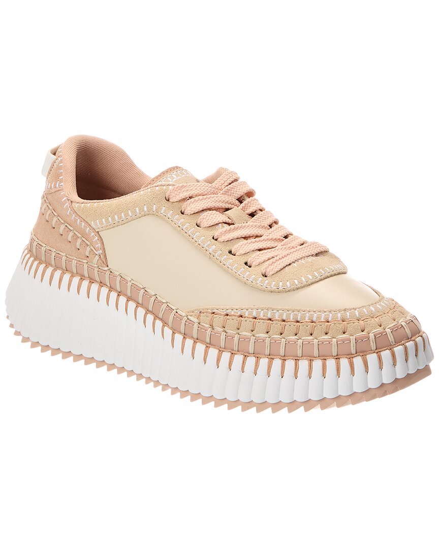Chloé Nama Sneaker In Neutral