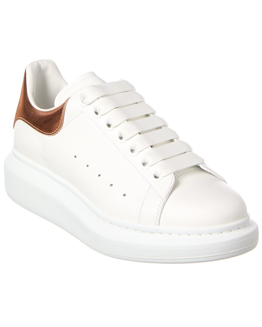 ALEXANDER MCQUEEN ALEXANDER MCQUEEN OVERSIZED LEATHER SNEAKER
