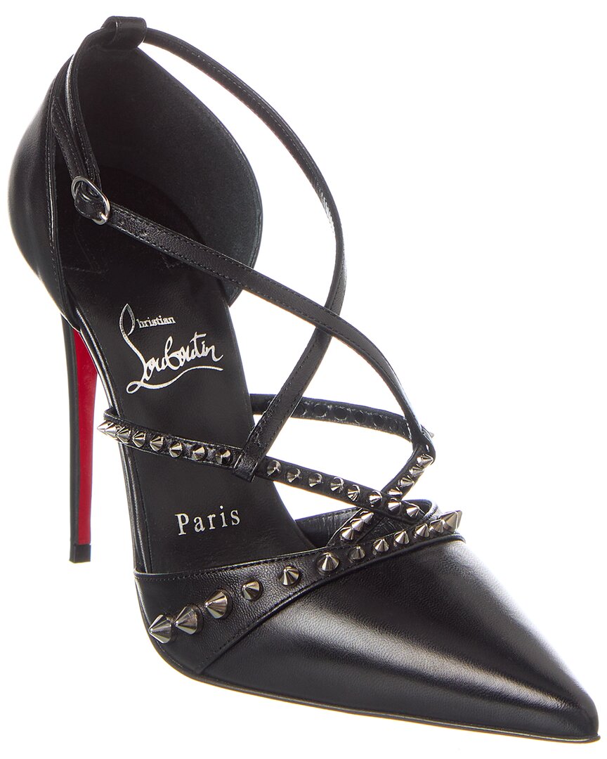 Christian Louboutin Women Tatooshka Spikes 100 Pumps In Black