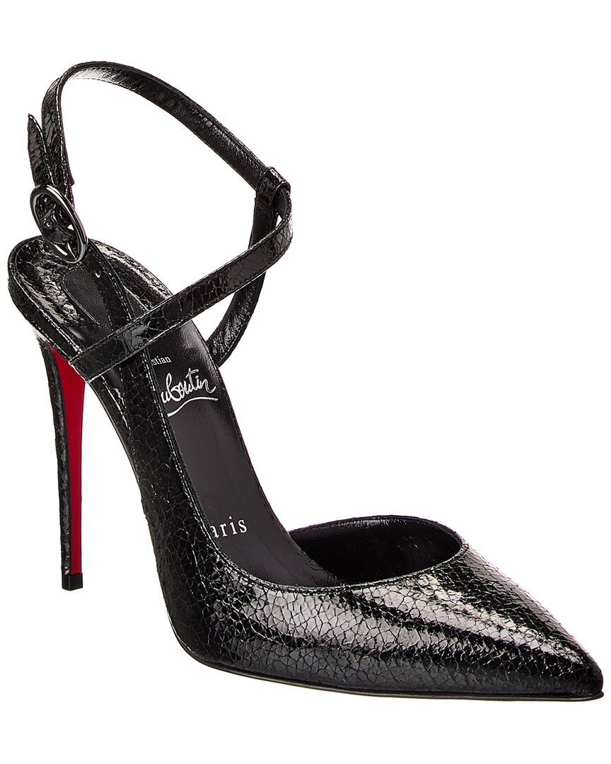 Christian Louboutin Jenlove 100 Leather Pump In Black