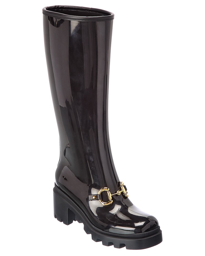 Gucci Horsebit Knee-high Boot In Black | ModeSens