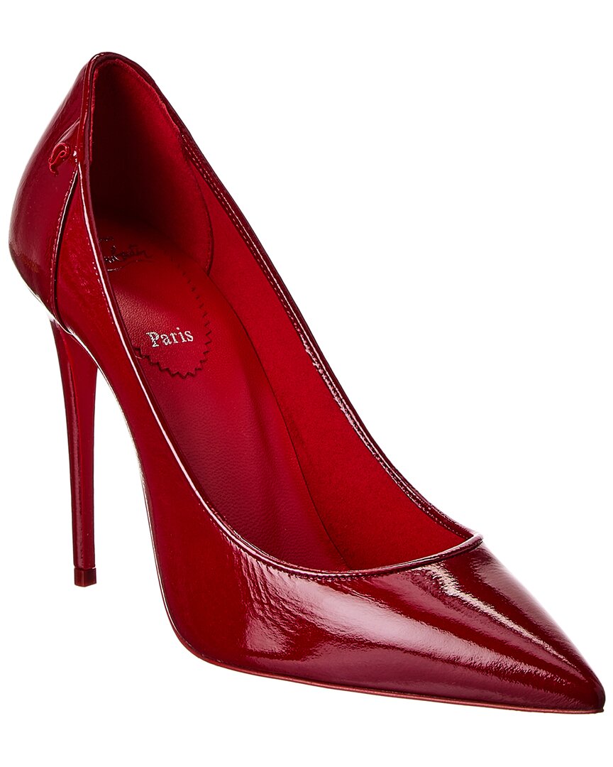 CHRISTIAN LOUBOUTIN CHRISTIAN LOUBOUTIN SPORTY KATE 100 PATENT PUMP 