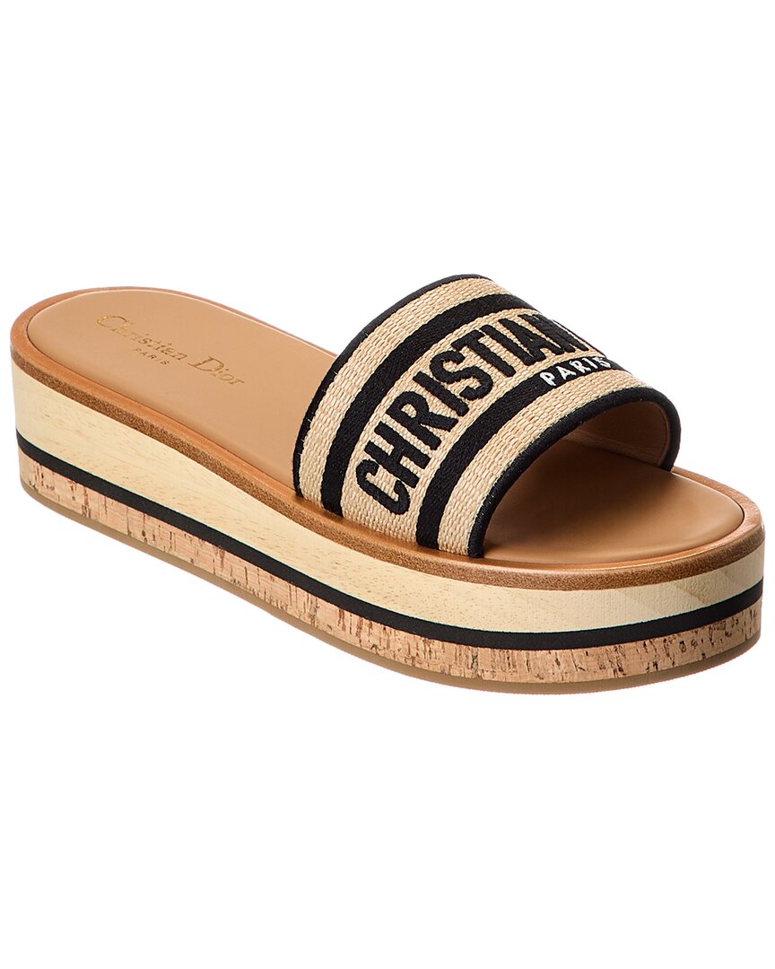 Dior Dway Canvas Flat