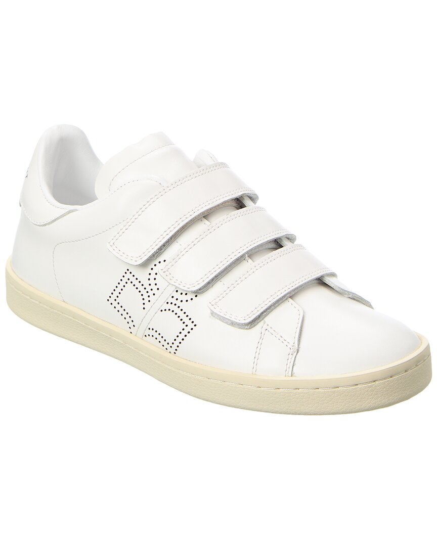 Кожаные кроссовки Isabel Marant Barty женские белые 37