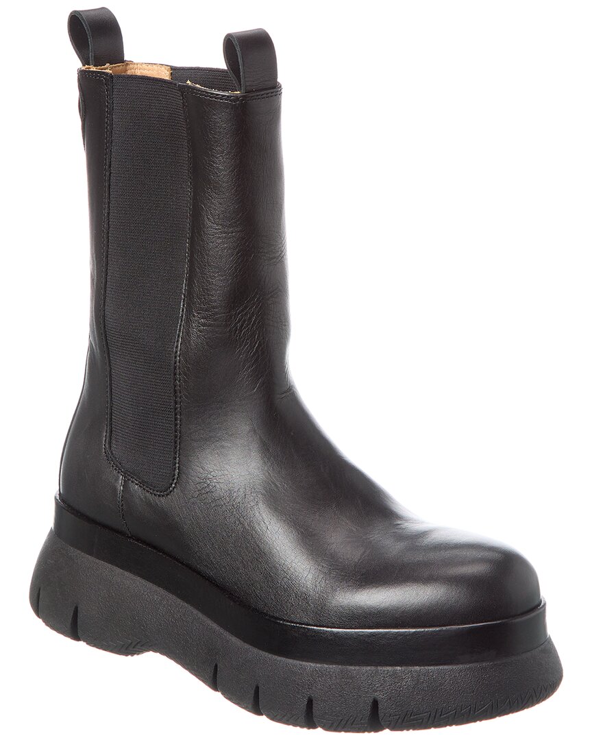 Isabel Marant Mecile Leather Boot In Black