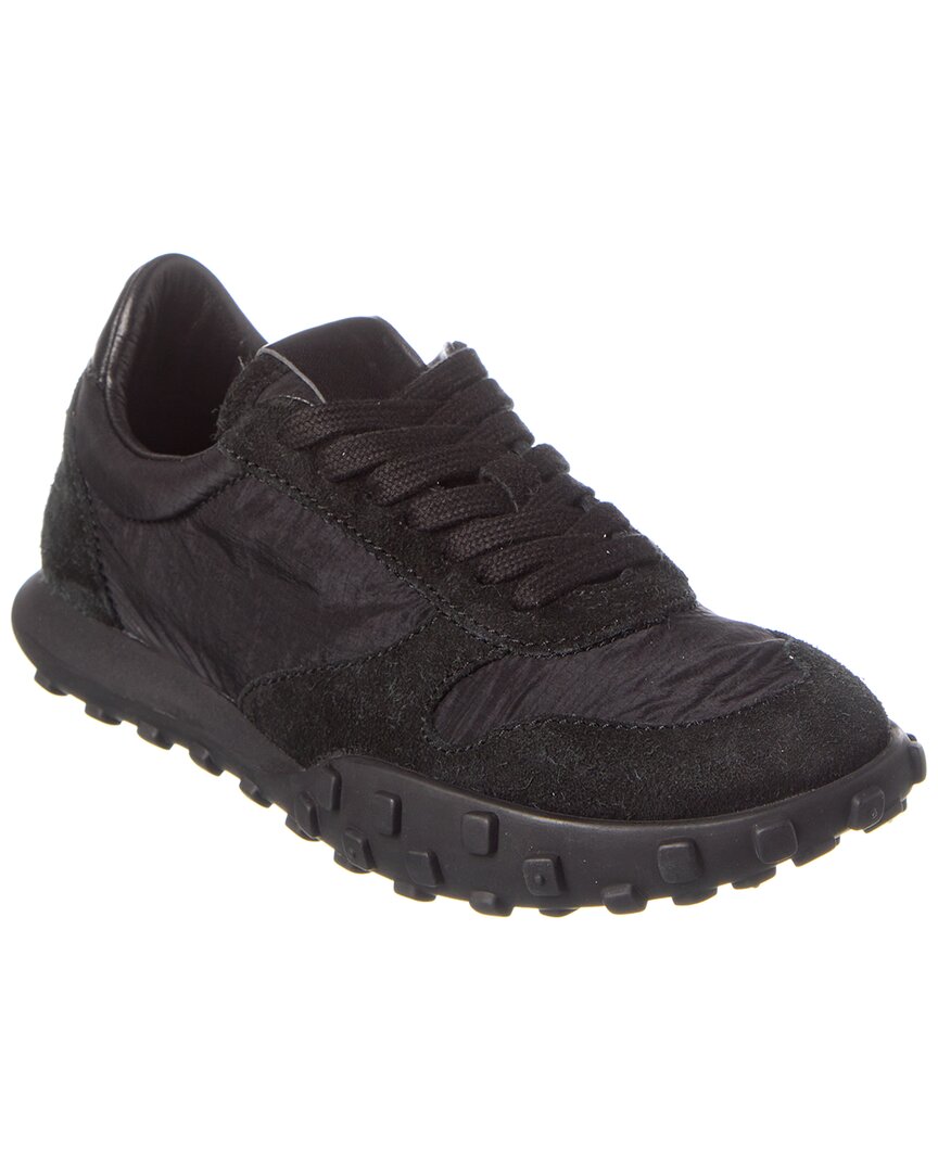 JIL SANDER JIL SANDER NYLON & SUEDE SNEAKER 