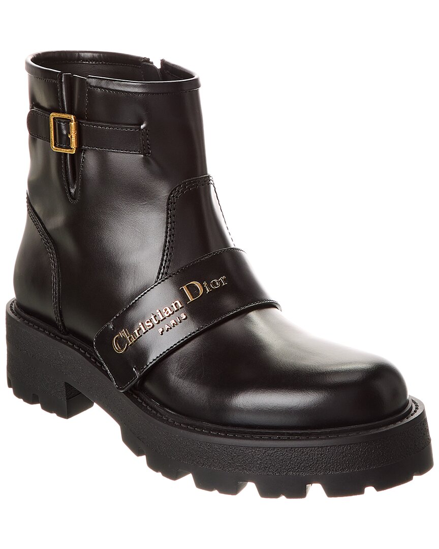 DIOR DIOR D-QUEST LEATHER BOOT