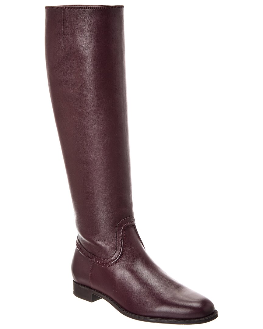 Tod's Tods Gomma Suede Boot In Red