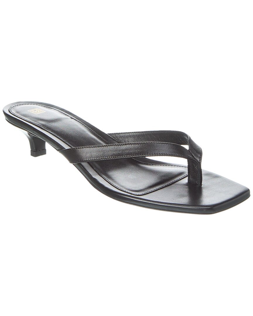 TOTEME Flip-Flop Leather Sandal