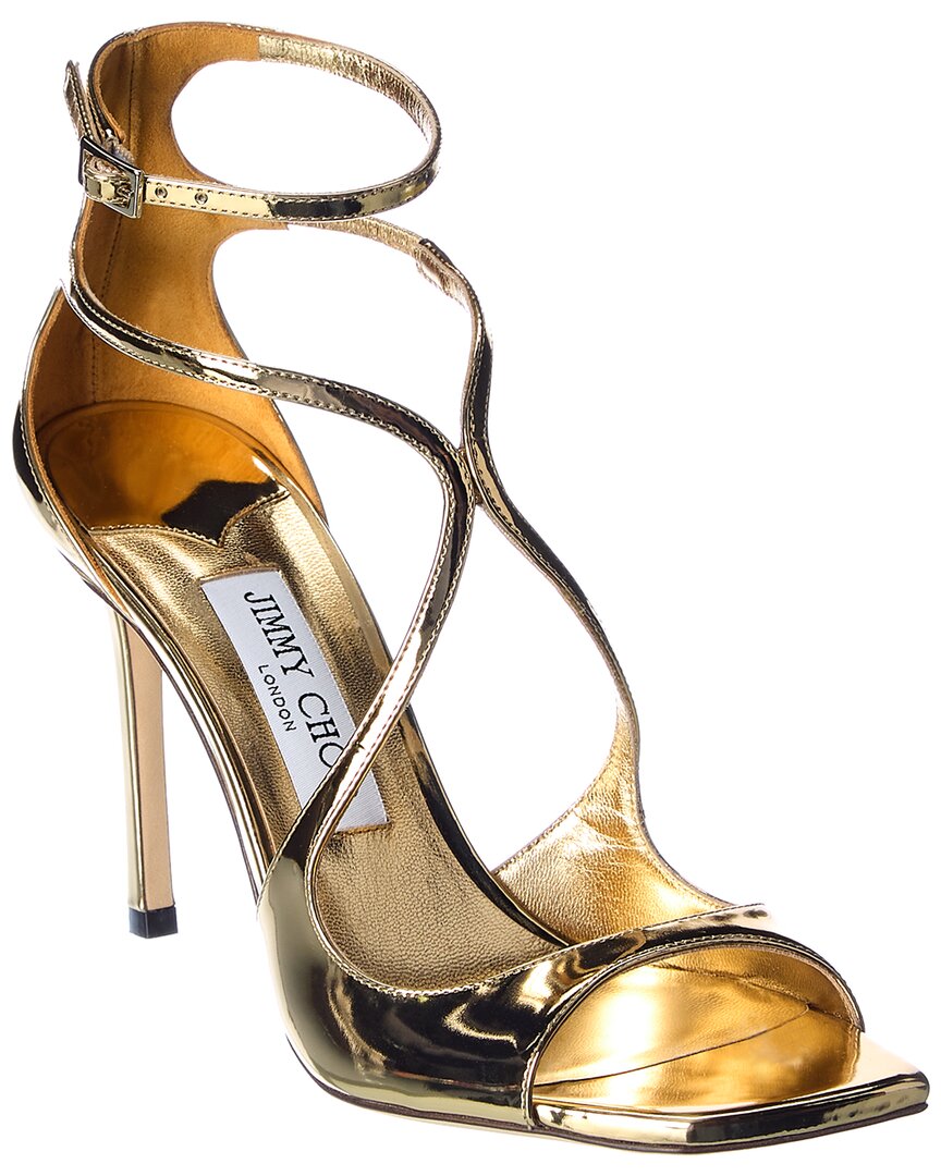 Jimmy Choo Azia 95 Leather Sandal Women's | eBay