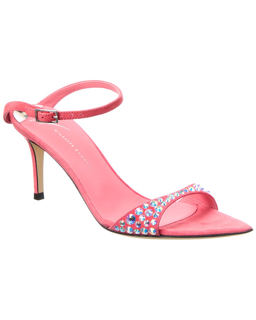 Giuseppe Zanotti Intrigo Tall 70 Suede Sandal