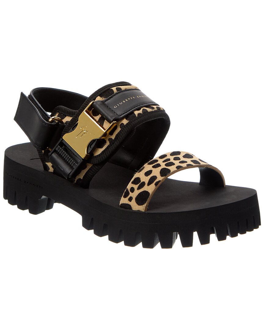 Giuseppe Zanotti Cometa 15 Haircalf Sandal
