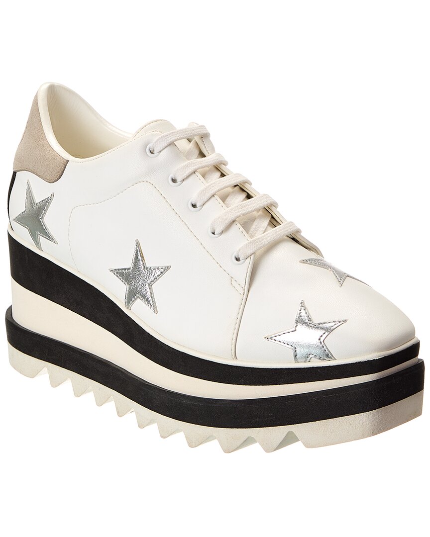 Stella Mccartney Sneak Elyse Platform Sneaker In White