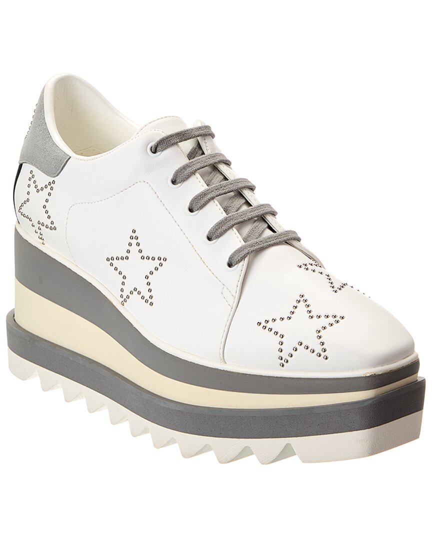 Stella Mccartney Sneak Elyse Platform Sneaker In White