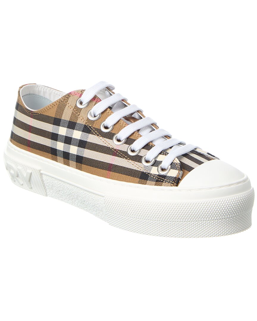 BURBERRY BURBERRY CHECK CANVAS SNEAKER