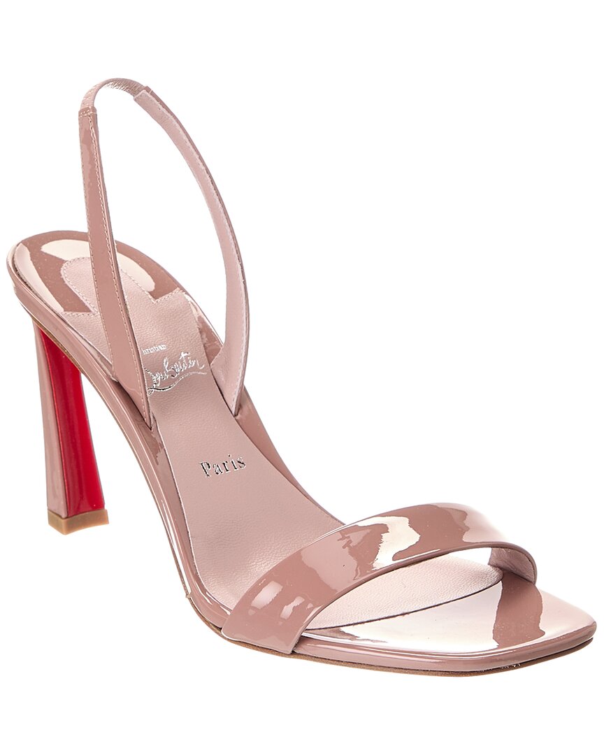 Christian Louboutin Condora Patent Leather Slingback Sandal