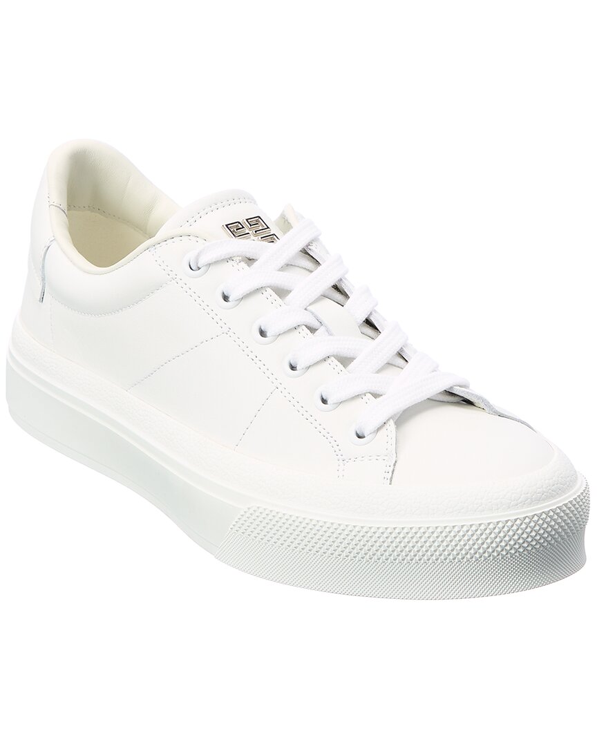 Givenchy 4g Leather Sneaker In White