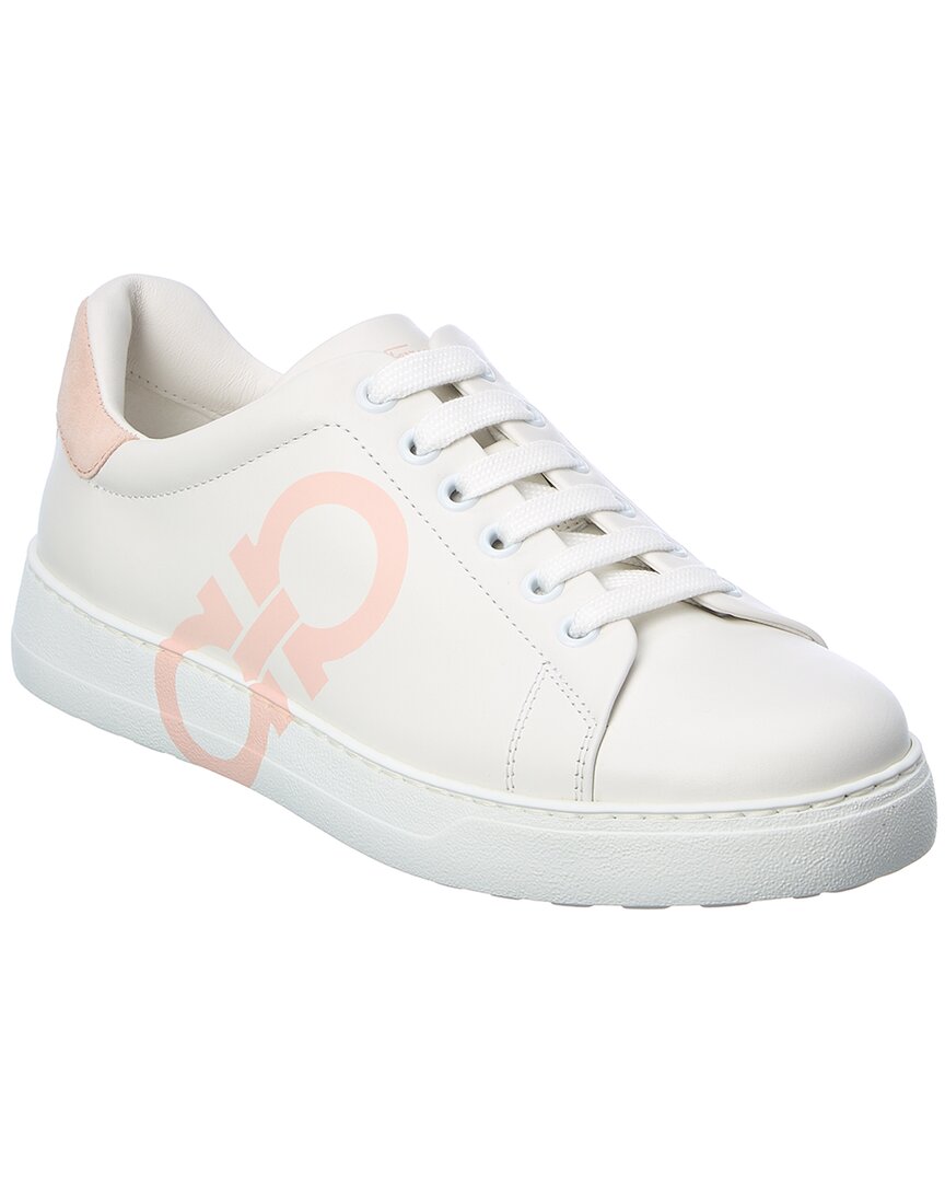 Ferragamo Sneakers In White