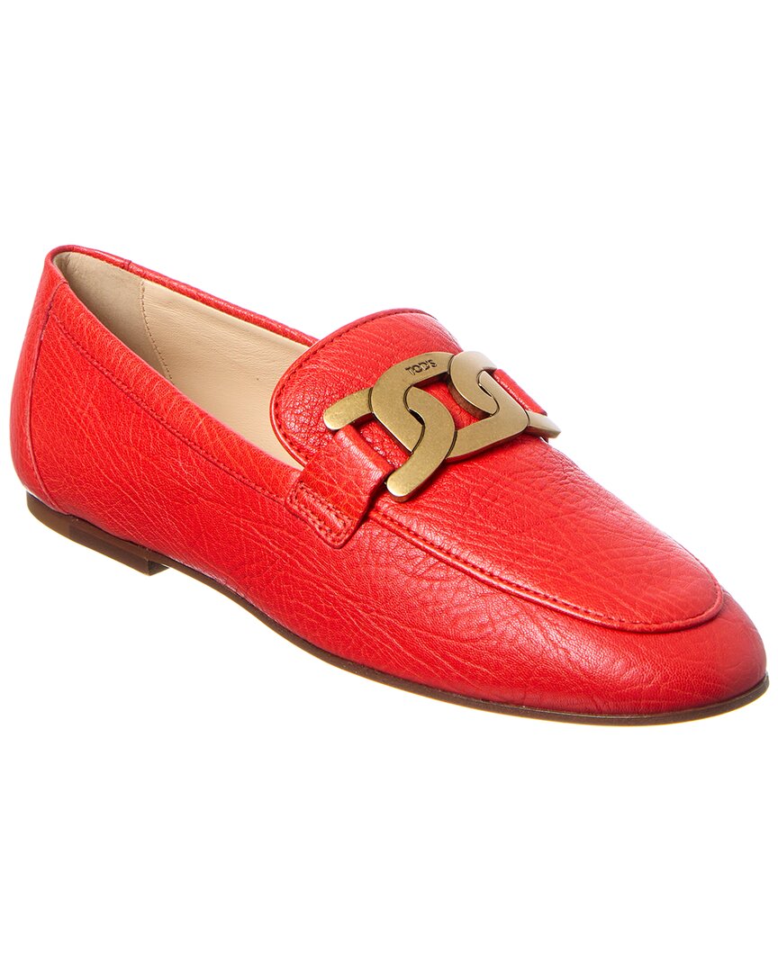 Tod's Cuoio Leather Loafer