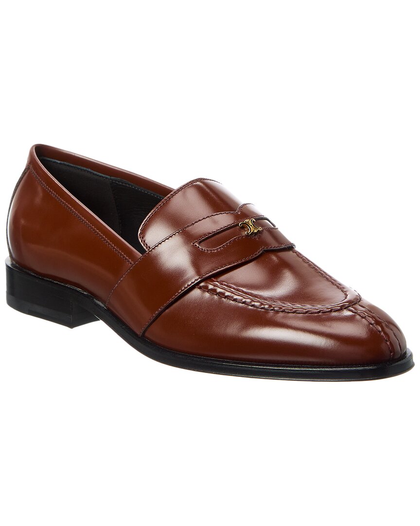 Celine Triomphe Margaret Leather Loafer