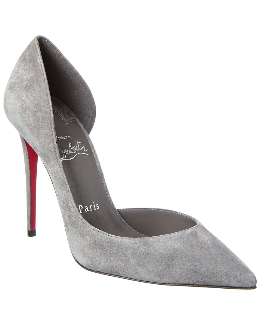 Christian Louboutin Iriza 100 Suede Pumps