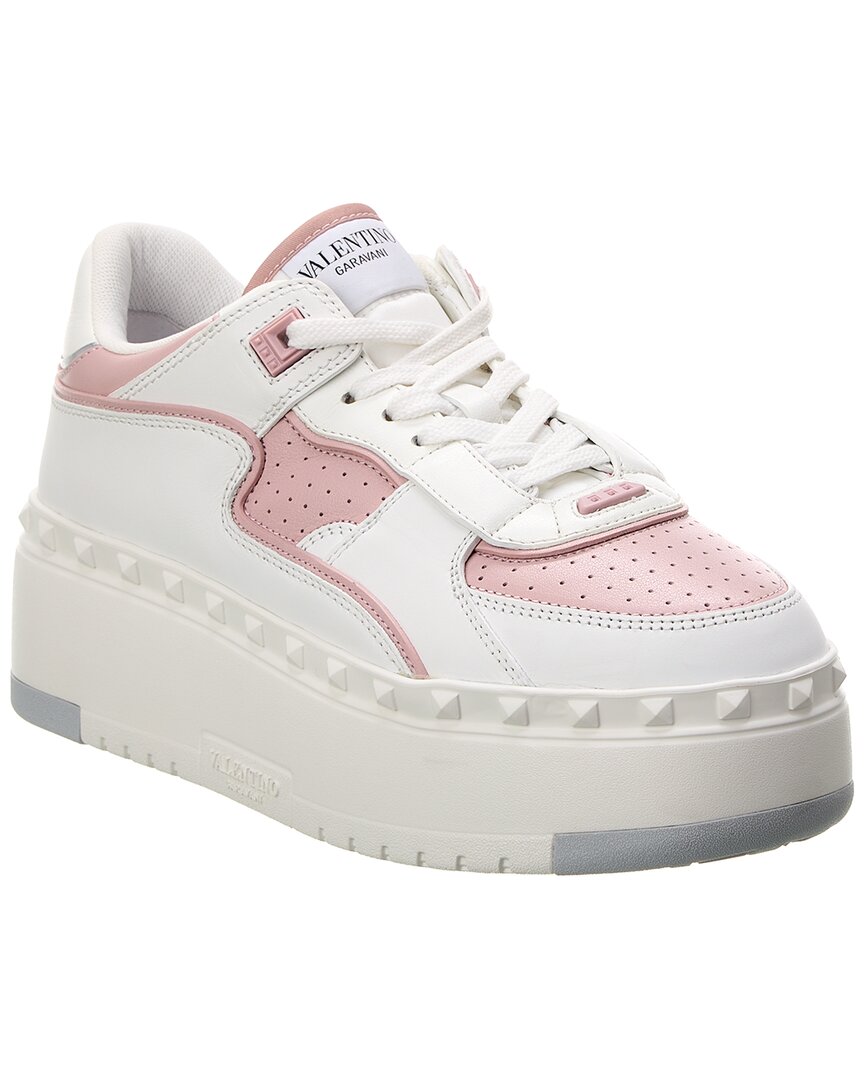 VALENTINO GARAVANI VALENTINO FREEDOTS XL LEATHER SNEAKER