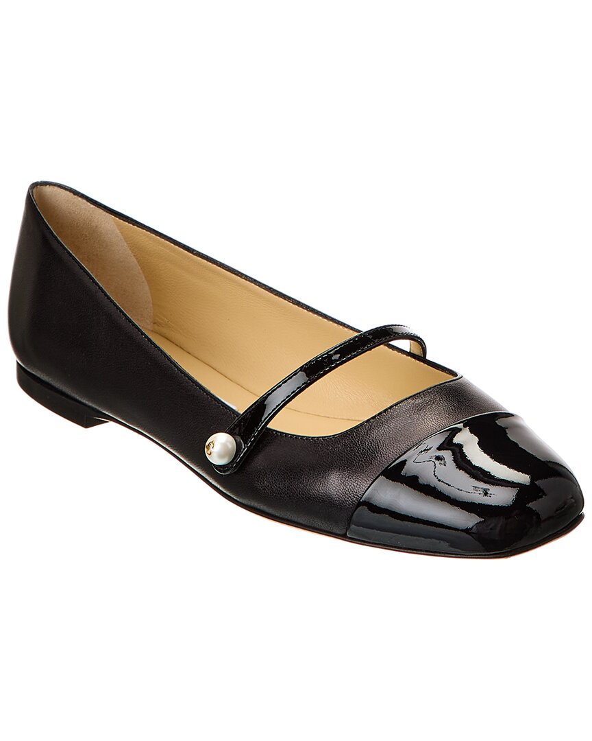 Jimmy Choo Elisa Ballet Flats In Black