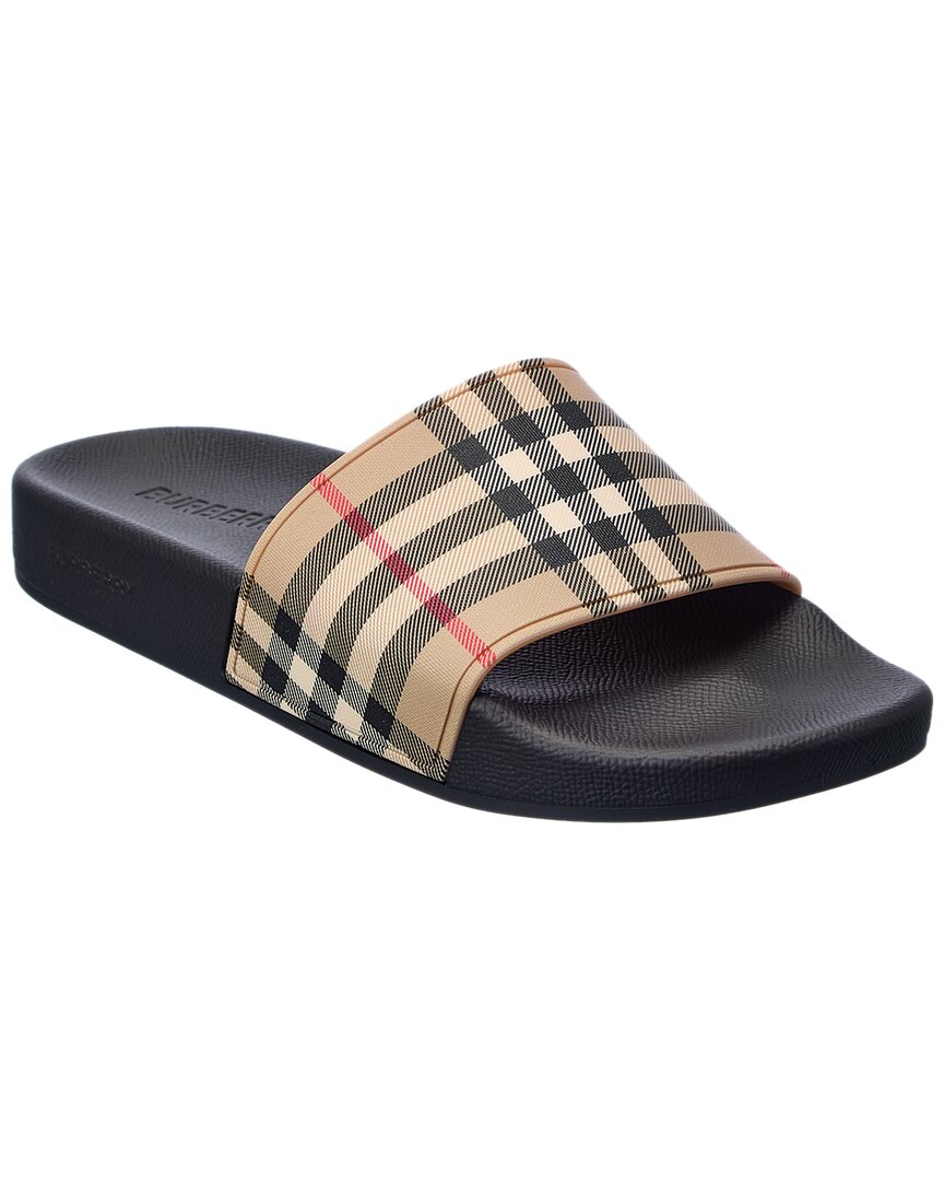 Burberry Furley Rubber Slide In Multi