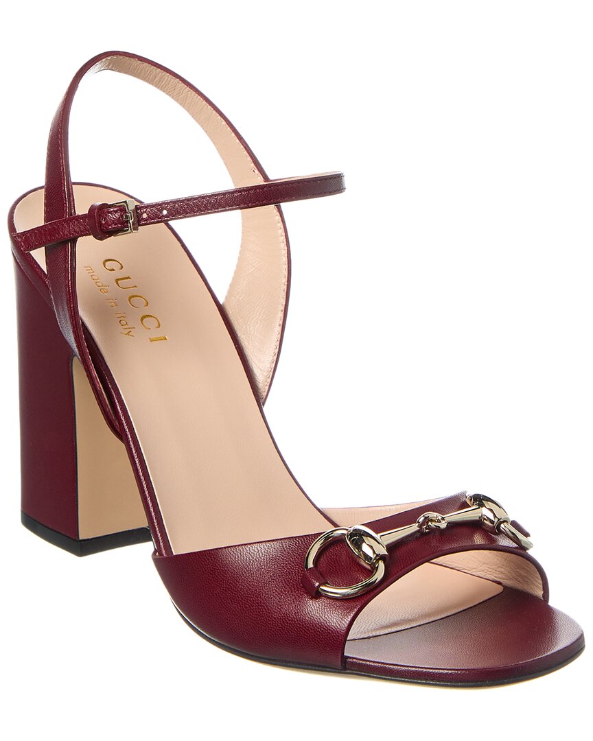 Gucci Horsebit Leather Sandal