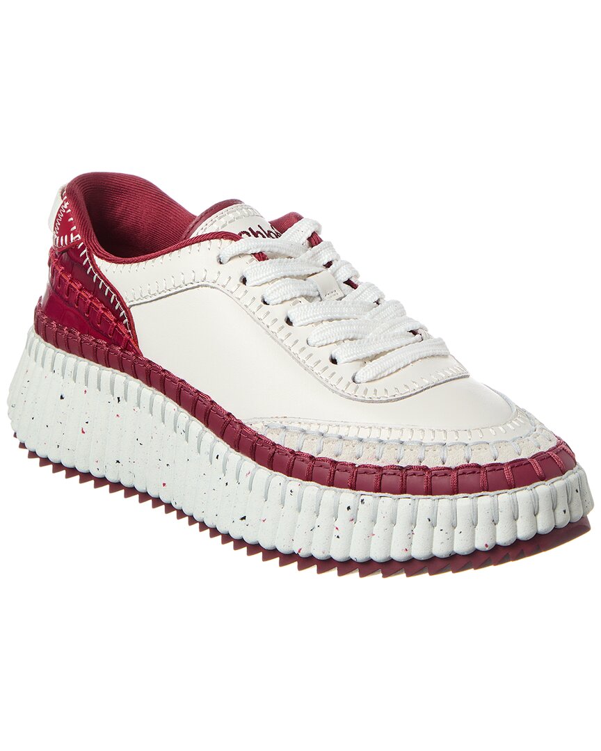 Chloé Chloe Nama Leather Sneaker