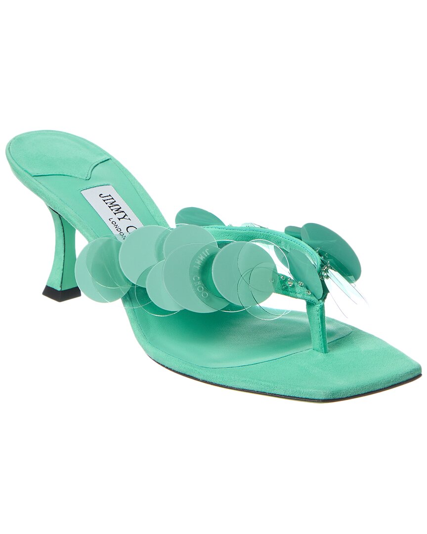 Jimmy Choo Freja 70 Suede Sandal